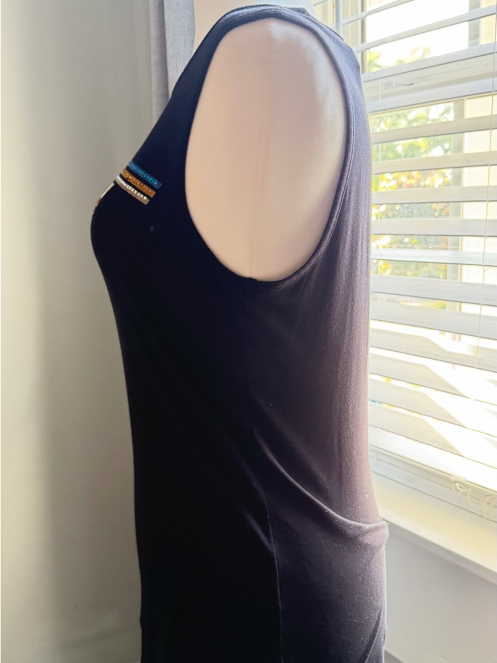 Harley-Davidson Women's Black Embellished Sleeveless XL - Picture 3 of 7